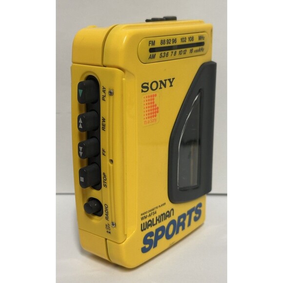 Sony Walkman WM-AF54 Portable Cassette Player Sports Radio Works Tested - Picture 8 of 14